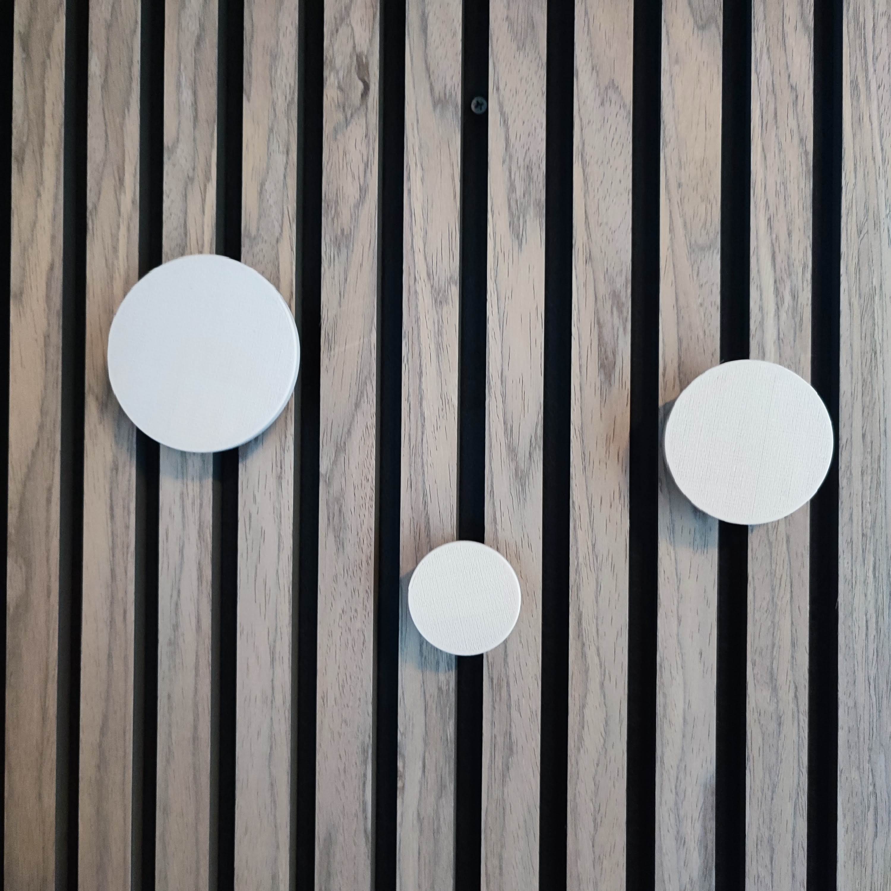 Disc Luna– set od 3 kuka za akustične panele